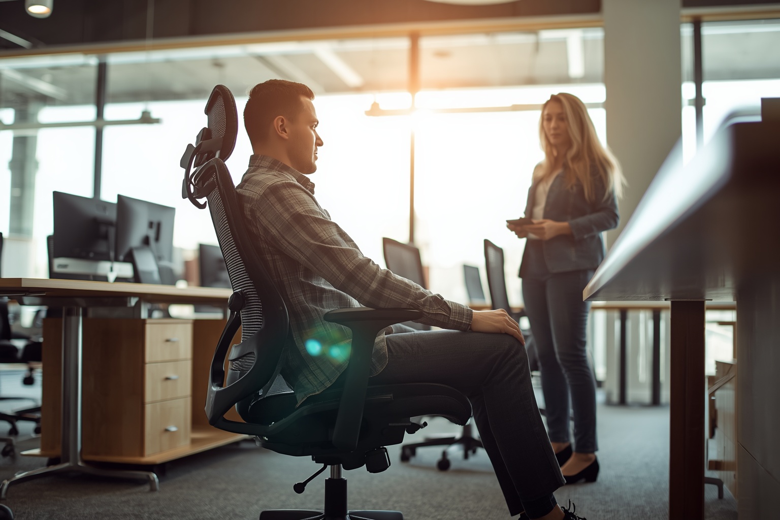 Bürostuhl worauf achten