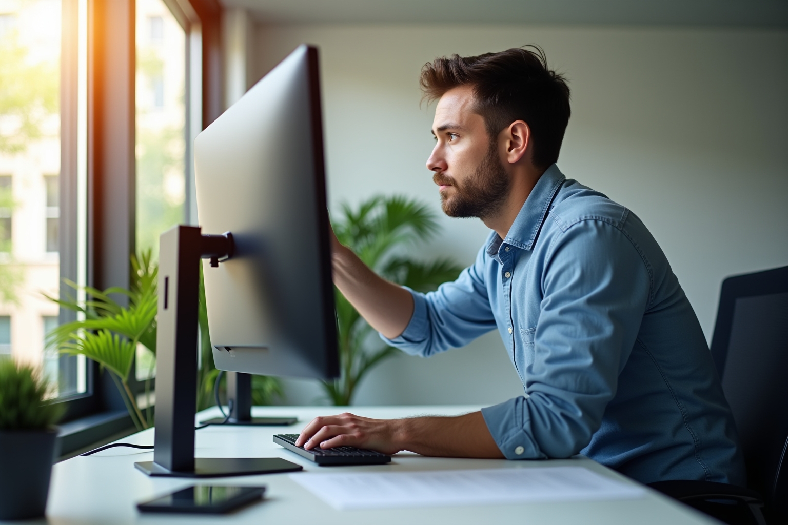 Monitor für Büro worauf achten